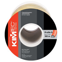 Уплотнитель KIM TEC D-100 белый 8х9 мм 585539 04-14-03