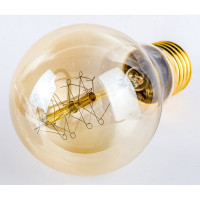 Лампа накаливания Uniel Vintage. Форма A IL-V-A60-60/GOLDEN/E27 SW01 UL-00000476