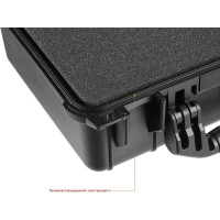 Ударопрочный пластиковый ящик KRAFTOOL Panzer степень защиты IP55, 10" 38251-10