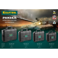 Ударопрочный пластиковый ящик KRAFTOOL Panzer степень защиты IP55, 10" 38251-10