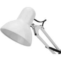 Настольный светильник под лампу IN HOME СНО-15Б на основании 60Вт E27 БЕЛЫЙ 4690612012896