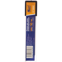 Лезвия сегментированные (10 шт; 18 мм) для технических ножей KRAFT KT 700906