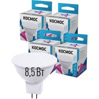 Светодиодная лампа КОСМОС LED JCDR 8.5Вт 220В GU5.3 4500К LkecLED8.5wJCDRC45 478701