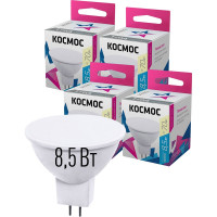 Светодиодная лампа КОСМОС LED JCDR 8.5Вт 220В GU5.3 3000К LkecLED8.5wJCDRC30 478700