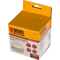 Щетка Чашка (75 мм; М14; витая нержавеющая проволока 0.3 мм) для УШМ DENZEL 746043