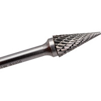 Борфреза твердосплавная Bohre коническая с заостренным концом, тип M 12-25-М-06-L70 КБ001472