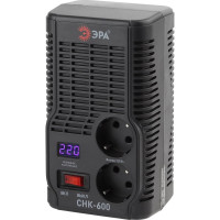 Компактный стабилизатор напряжения ЭРА СНК-600 160-260В/220В, 600ВА Б0032468
