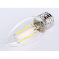 Светодиодная лампа Uniel Форма свеча Серия Sky LED-C35-11W/3000K/E27/CL PLS02WH UL-00005166