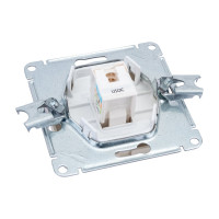 Механизм телефонной розетки Systeme Electric (Schneider Electric) GLOSSA, RJ11, бежевый GSL000281T