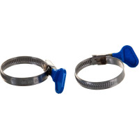 Хомут-бабочка ЕВРОПАРТНЕР 30-45, нержав. сталь, 2 шт. G1 0818