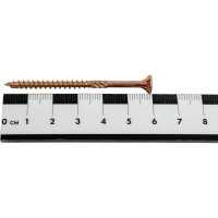 Конструкционный шуруп Rusconnect 4х60 мм, потайная головка 16 шт. 3104601