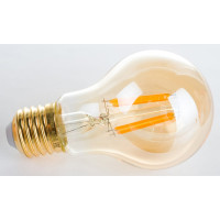 Светодиодная лампа Uniel GLV21GO Vintage. Форма A, золотистая колба LED-A60-6W/GOLDEN/E27 UL-00002355