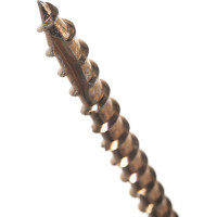 Самонарезающий шуруп для дерева с шестигранной головкой Rusconnect CK 8х280 100 шт. Желтый цинк 330828