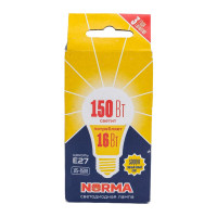 Светодиодная лампа Volpe. Форма A, матовая. Серия Norma LED-A60-16W/WW/E27/FR/NR UL-00004027
