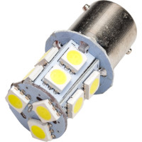 Автолампа диод S25 P21W 24V 13 SMD диодов BA15s 1-контурная белая SKYWAY S08202024