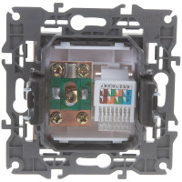 Розетка ЭРА 14-3110-01 RJ45 TV, IP20, белый Б0034314