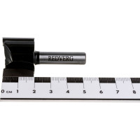 Фреза пазовая HM (25х20х52 мм; хвостовик 8 мм; Z2) REDVERG 6625641