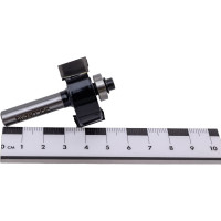 Фреза кромочная фальцевая с нижним подшипником серия 1023 (33x16x35 мм; хвостовик 8 мм) Росомаха 802310