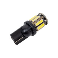 Автолампа диод T10 W5W 10 SMD без цоколя 1-контурная белая SKYWAY S08201076