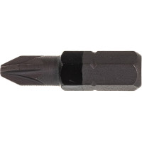 Бита Wurth PZ2 черная 1/4ZO-L25 мм. 1614176652228 1