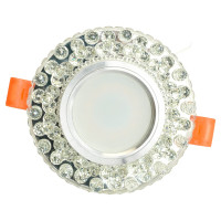 Потолочный светильник FERON 15LED 2835 SMD 4000K, MR16 50W G5.3, прозрачный, CD941 32654
