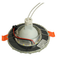 Потолочный светильник FERON 15LED 2835 SMD 4000K, MR16 50W G5.3, прозрачный, CD941 32654