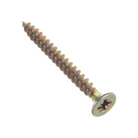 Потайной универсальный шуруп Метизный двор 4,5x45, желтый, 13 шт. 4690441018670