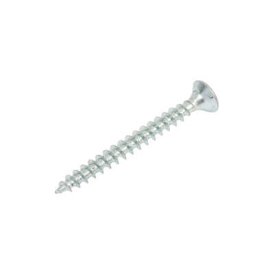 Потайной универсальный шуруп Метизный двор 3,5x35, белый, 25 шт. 4690441018953