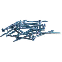 Потайной универсальный шуруп Метизный двор 4,0x50, оцинкованный, 250 шт. 4690441022127