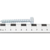 Шуруп для лаг и реек с шестигр. гол. DIN571 BEFAST 8х60 ф100 шт GLF08060100S