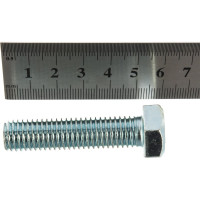 Болт с шестигранной головкой Метизный двор 12x50 DIN 933, 100 шт. 4607159065346