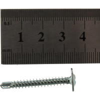 Саморез с прессшайбой Метизный двор сверло 4,2x32, 12 шт. 4690441000477