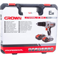 Аккумуляторный шуруповерт CROWN CT21056LH-2 BMC CT21056L-2 BMC