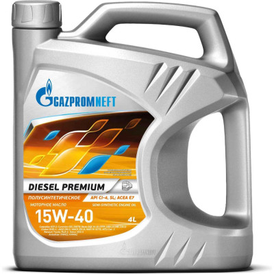 Масло Diesel Premium 15W-40 4л Gazpromneft 2389901341