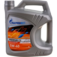 Масло Premium СЗ 5w40 4л Gazpromneft 253142233