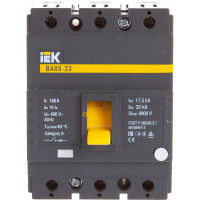 Автоматический выключатель IEK 3п 160А ВА 88-33 ИЭК SVA20-3-0160