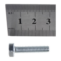 Болт с шестигранной головкой Метизный двор 6x25 DIN 933, 500 шт. 4607159064943