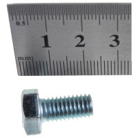Болт с шестигранной головкой Метизный двор 8x16 DIN 933. 4 шт. 4607173905994