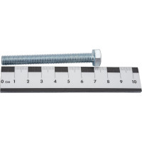 Болт с шестигранной головкой Метизный двор 8x70 DIN 933, 200 шт. 4607159065117