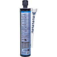 HIMTEX Хим. анкер PESF 300мл полиэстер для пустотелых оснований и бетона + 1 насадка HIMPESF300