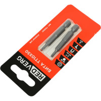 Бита Torx Tamper ТТ10, 50 мм, 2 шт. REDVERG 6623504
