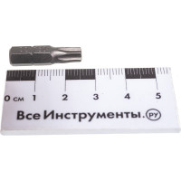 Бита Torx Tamper ТТ30, 25 мм, 2 шт. REDVERG 6623500