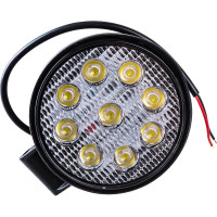 Светодиодная фара SKYWAY OFF ROAD круглая 12V/24V 27W 6000K, ближний свет S07201018