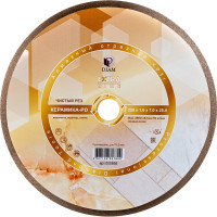 Диск алмазный отрезной сплошной Diam 250x1,6x7,0x25,4 Керамика, серия Экстра (Керамика, Мрамор, Оникс) 000655