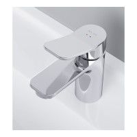 Смеситель для умывальника AM.PM X-Joy, с д/к, излив 100 мм, хром F85A82100