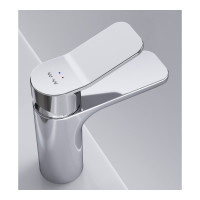 Смеситель для умывальника AM.PM X-Joy, с д/к, излив 100 мм, хром F85A82100