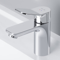 Смеситель для умывальника AM.PM X-Joy, с д/к, излив 100 мм, хром F85A82100