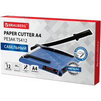 Резак BRAUBERG SABER, A4, сабельный, TS412 531800