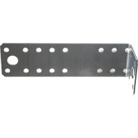 Крепежный асимметричный уголок Метизный двор KUAS-40х140х40, 4690441004086