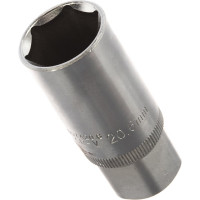 Головка торцевая 6-гранная 21 мм, 1/2", L=65 мм ROCKFORCE RF-807420.6(19162)